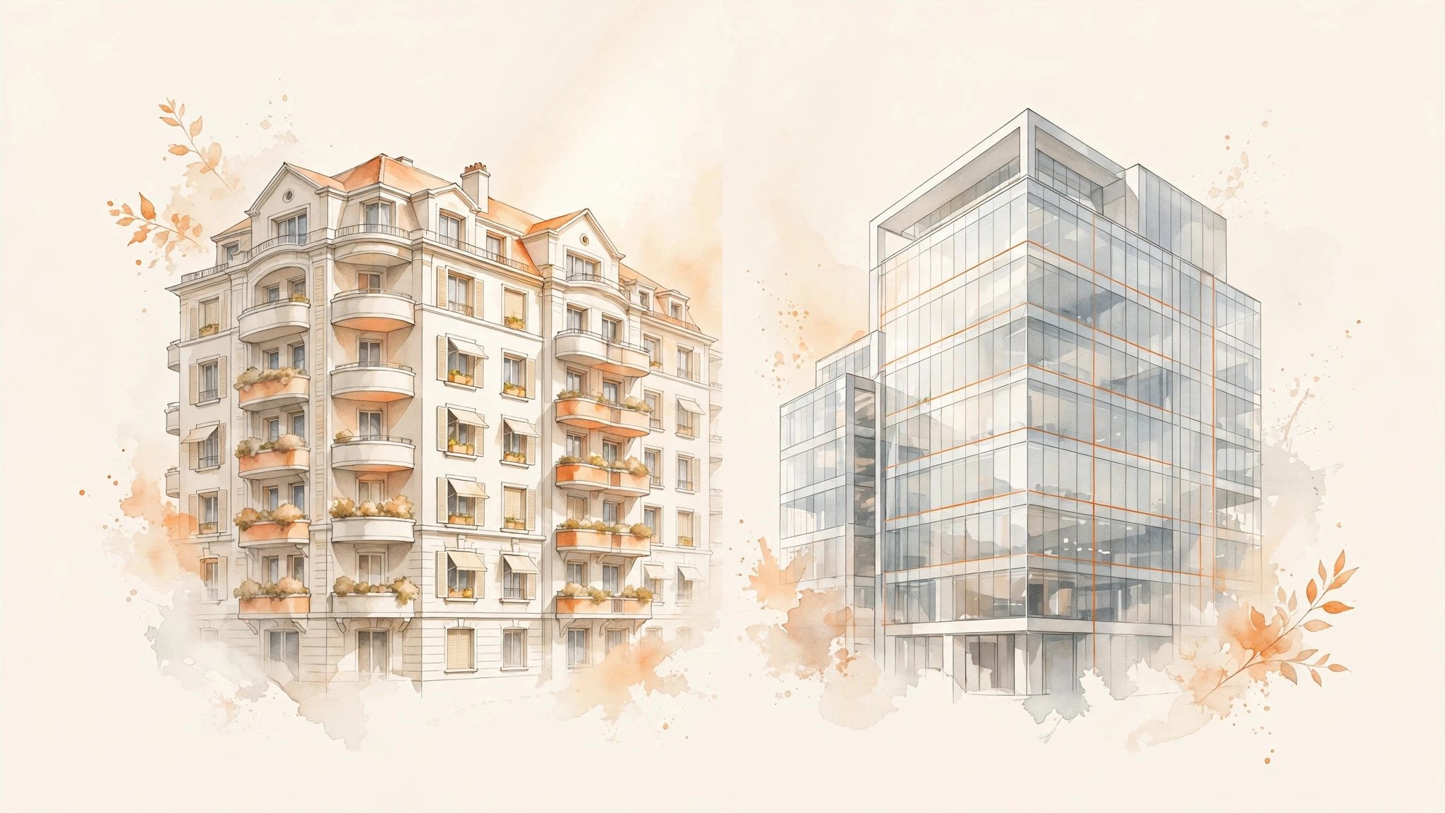 Commercial vs Residential Property: Cash Flow, Leases and Effort